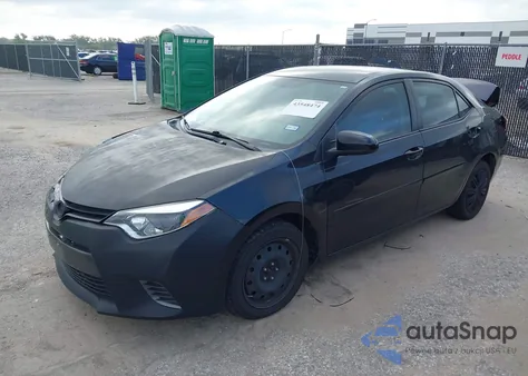 2016 Toyota Corolla Le from USA, damaged, VIN 5YFBURHE6GP392547